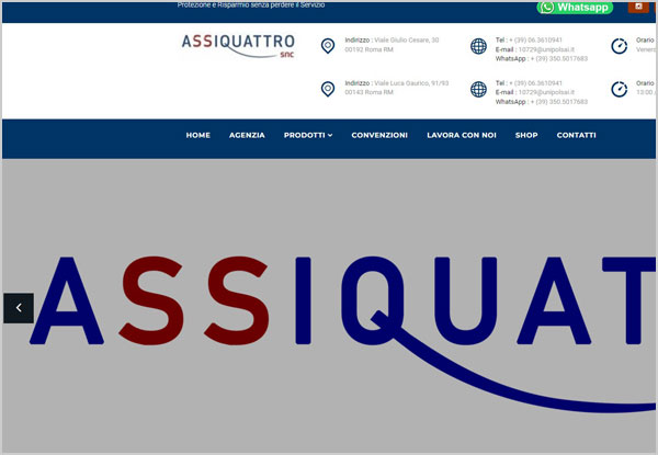 sito web assiquattro