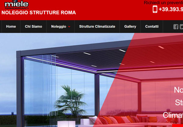 sito web noleggio strutture